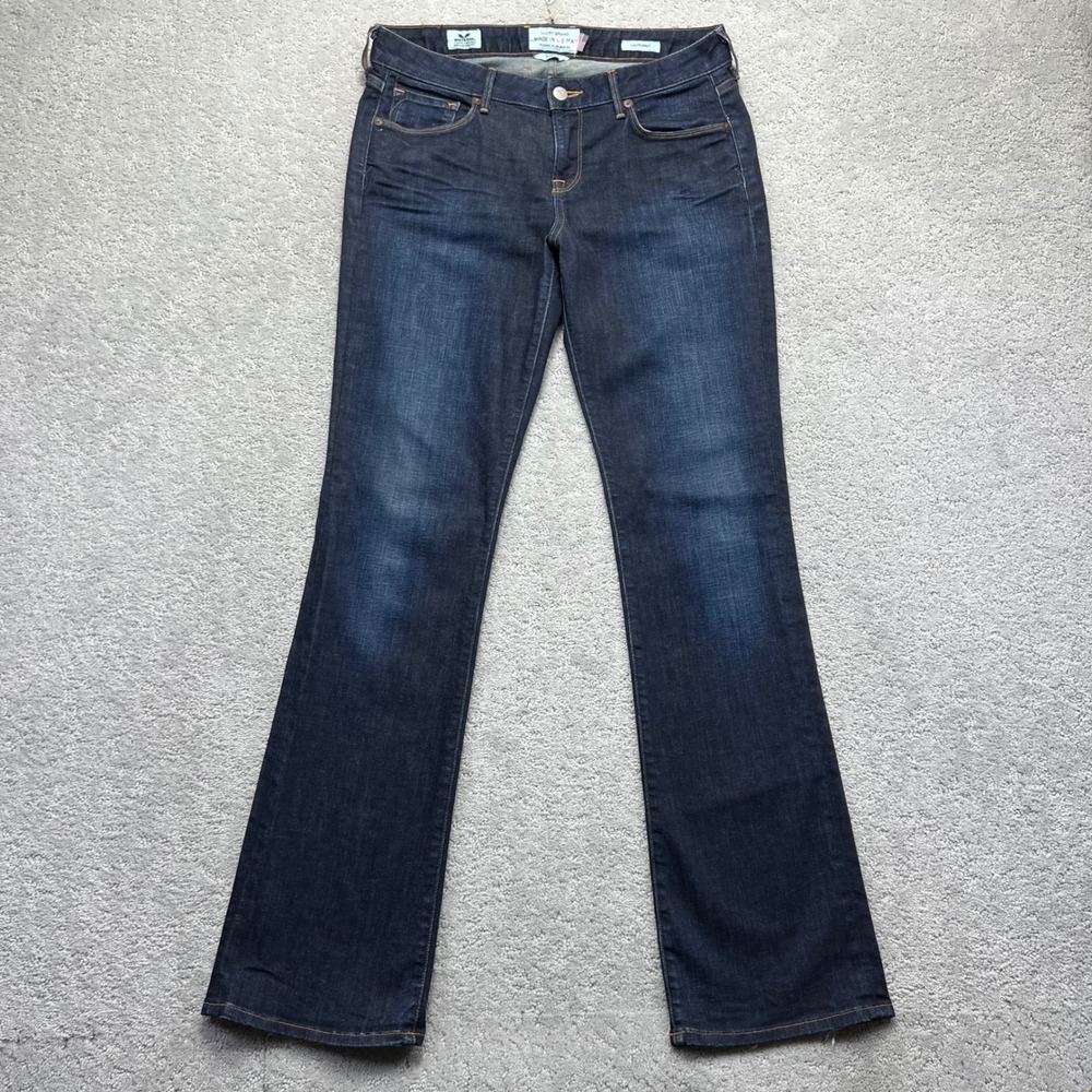 Lucky Brand Lolita Bootcut Jeans 6/28 White Oak Cone Denim Selvedge Made in USA - Picture 2 of 16